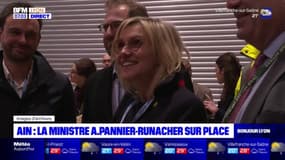 Ain: Agnès Pannier-Runacher en déplacement à la centrale du Bugey