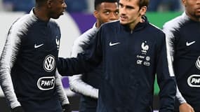 Antoine Griezmann et Ousmane Dembélé - AFP