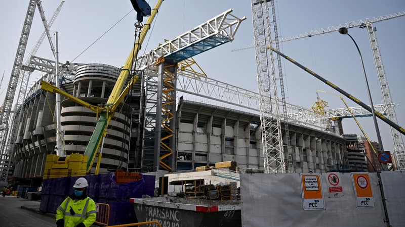 Real: début d'incendie sur le chantier de Bernabeu