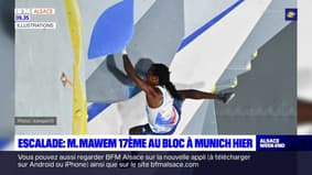 Escalade: l'Alsacien Mickaël Mawem finit 17e aux Championnats d'Europe à Munich