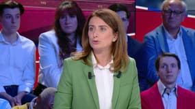 Marine Tondelier, le 3 juillet 2024 sur BFMTV.