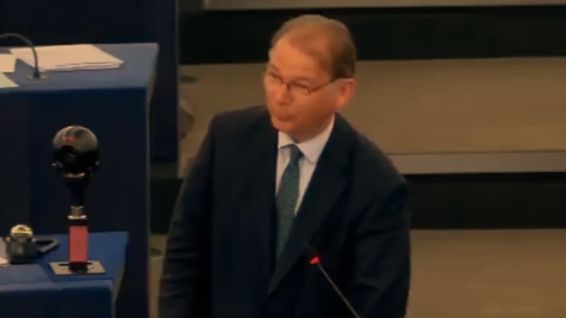 Philippe Lamberts s'est adressé à Emmanuel Macron au Parlement européen.