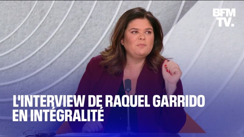 L'interview de Raquel Garrido en intégralité