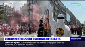 Toulon: entre 2200 et 5000 manifestants