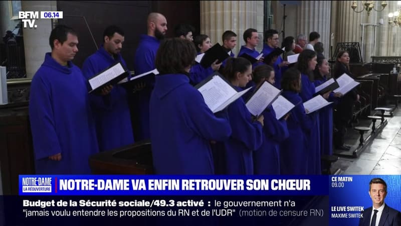 À cinq jours de la réouverture de Notre-Dame, la cathédrale va retrouver son chSur