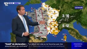 De nombreuses précipitations et de la neige en montagne : la météo de ce mercredi 11 décembre