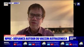 Nord-Pas-de-Calais: défiance envers le vaccin AstraZenaca, Philippe Froguel estime que c'est "bien triste"