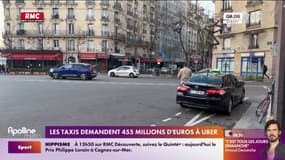 Les taxis demandent 455 millions d'euros à Uber