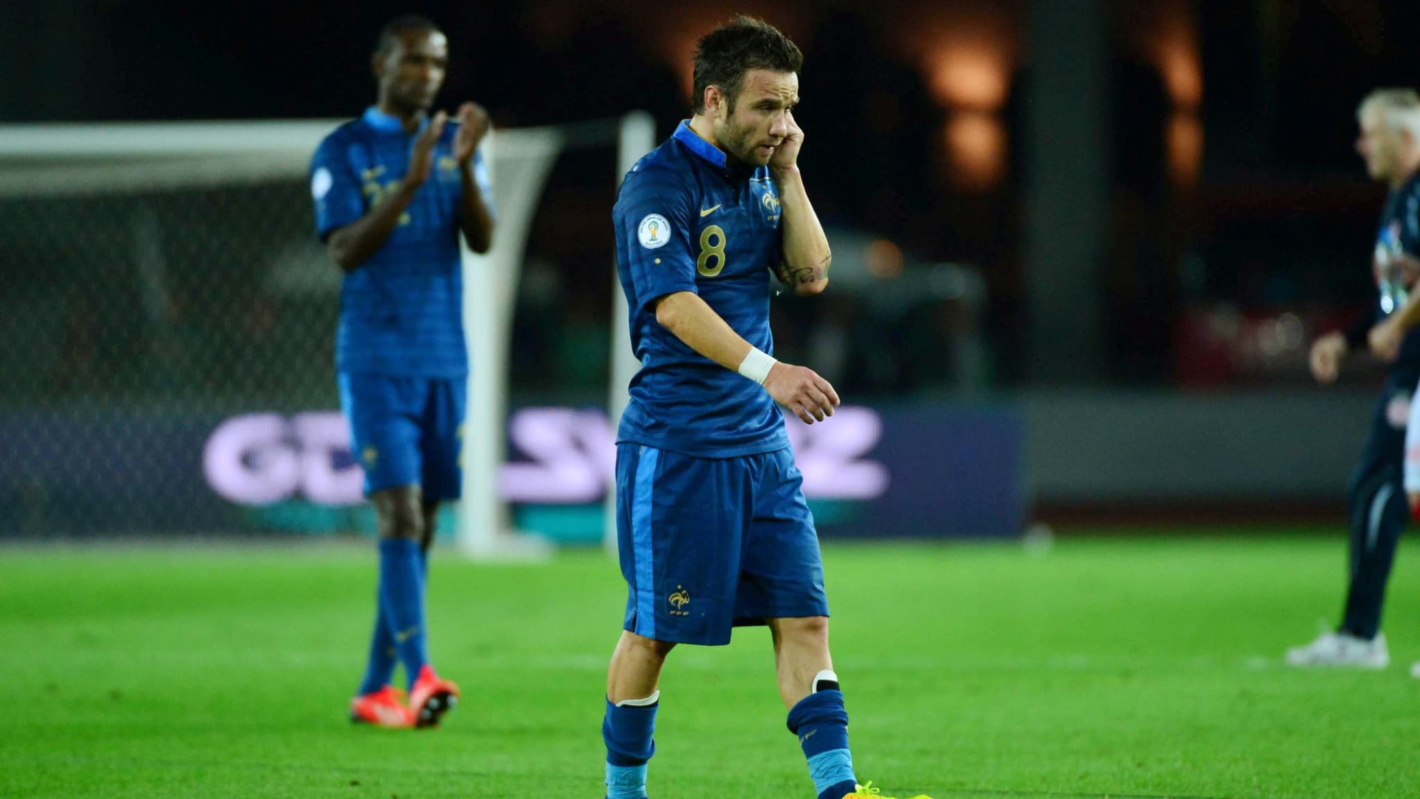 Mathieu Valbuena lors de France-Géorgie (0-0), le 06/09/2013