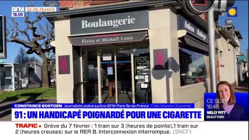 Chilly-Mazarin: une personne handicapée poignardée pour une cigarette