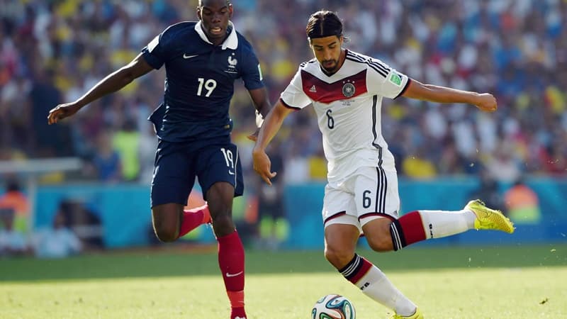 Paul Pogba et Sami Khedira