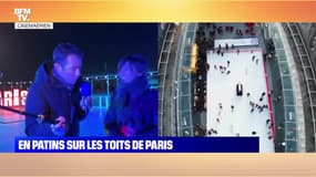 En patins sur les toits de Paris - 07/02