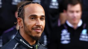 Lewis Hamilton, à Abu Dhabi le 23 novembre 2023