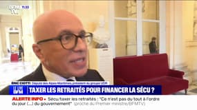 Taxer les retraités: "Je censurerai tout budget où il y aurait une telle disposition", affirme Éric Ciotti (UDR) 