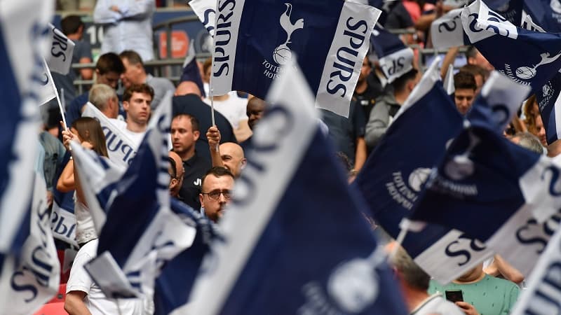 Des supporters de Tottenham