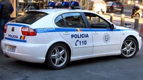 Une voiture de la police d'Andorre