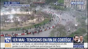 1er-mai: 40.000 manifestants dénombrés à Paris, selon un comptage du cabinet Occurrence