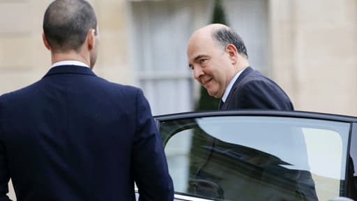 Le ministre de l'Economie, Pierre Moscovici