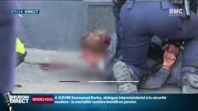 Paris: le manifestant frappé au sol par un policier jugé ce jeudi