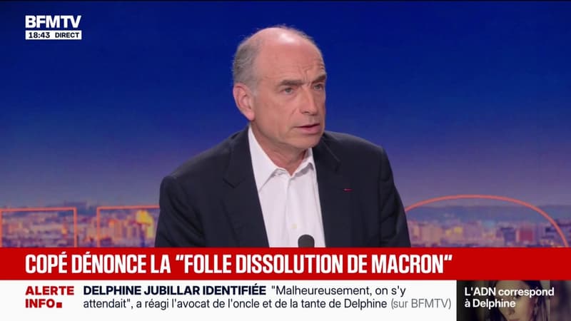 Emmanuel Macron "fait payer une addition impardonnable" aux Français, estime Jean-François Copé (LR)