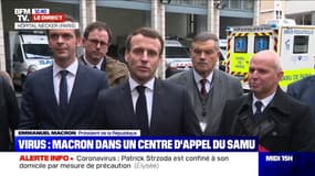 Emmanuel Macron: "Nous sommes au tout début de cette épidémie"