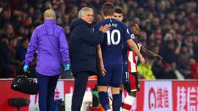 José Mourinho et Harry Kane, le 1er janvier 2020