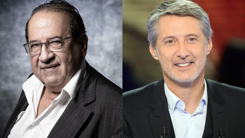 Jean-Luc Azoulay et Antoine de Caunes