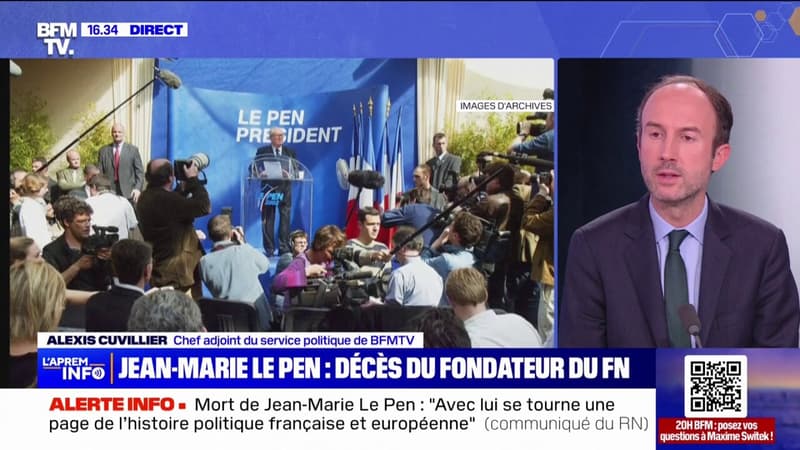 Mort de Jean-Marie Le Pen: Jordan Bardella demande que le deuil de Marine Le Pen soit respecté