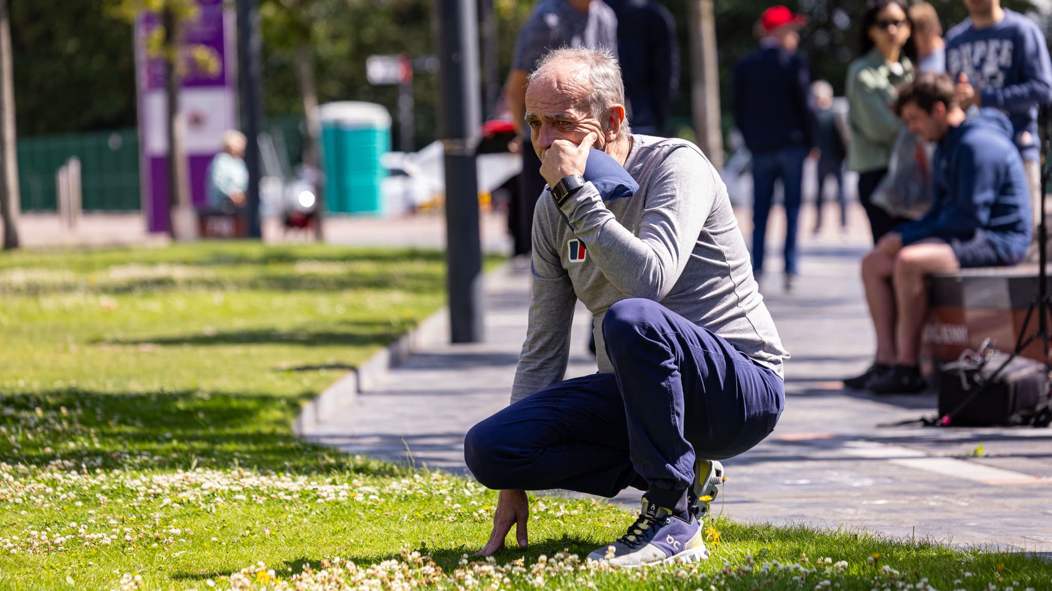 La tristesse d'un supporter à Anfield le 3 juillet 2025 La tristesse d'un supporter à Anfield le 3 juillet 2025