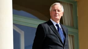 Le Premier ministre Michel Barnier à Menton, le 18 octobre 2024