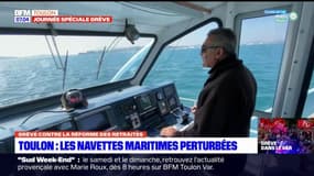 Grève du 7 mars: les navettes maritimes perturbées à Toulon