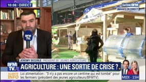 "Il n'y a encore pas un centime..." Le président des "Jeunes Agriculteurs" ne perçoit toujours pas les effets de la loi alimentation