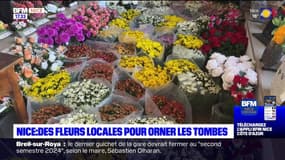 Nice: des fleurs locales pour orner les tombes lors de la Toussaint