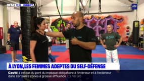 A Lyon, les femmes adeptes du self-défense