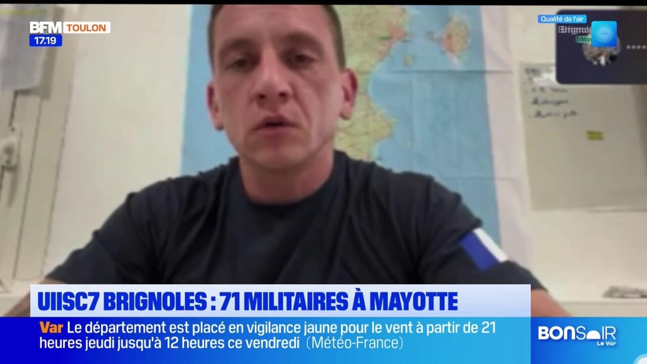 Cyclone Chido à Mayotte: Des Militaires De Brignoles Sur Place