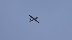 Un drone envoyé depuis le Liban sur Israël par le Hezbollah, le 25 août 2024