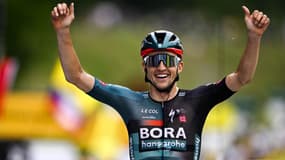 Jai Hindley, vainqueur de la 5e étape du Tour de France le 05/07/2023