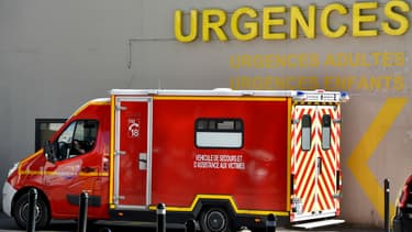 Un camion de pompiers à Nantes. Photo d'illustration.