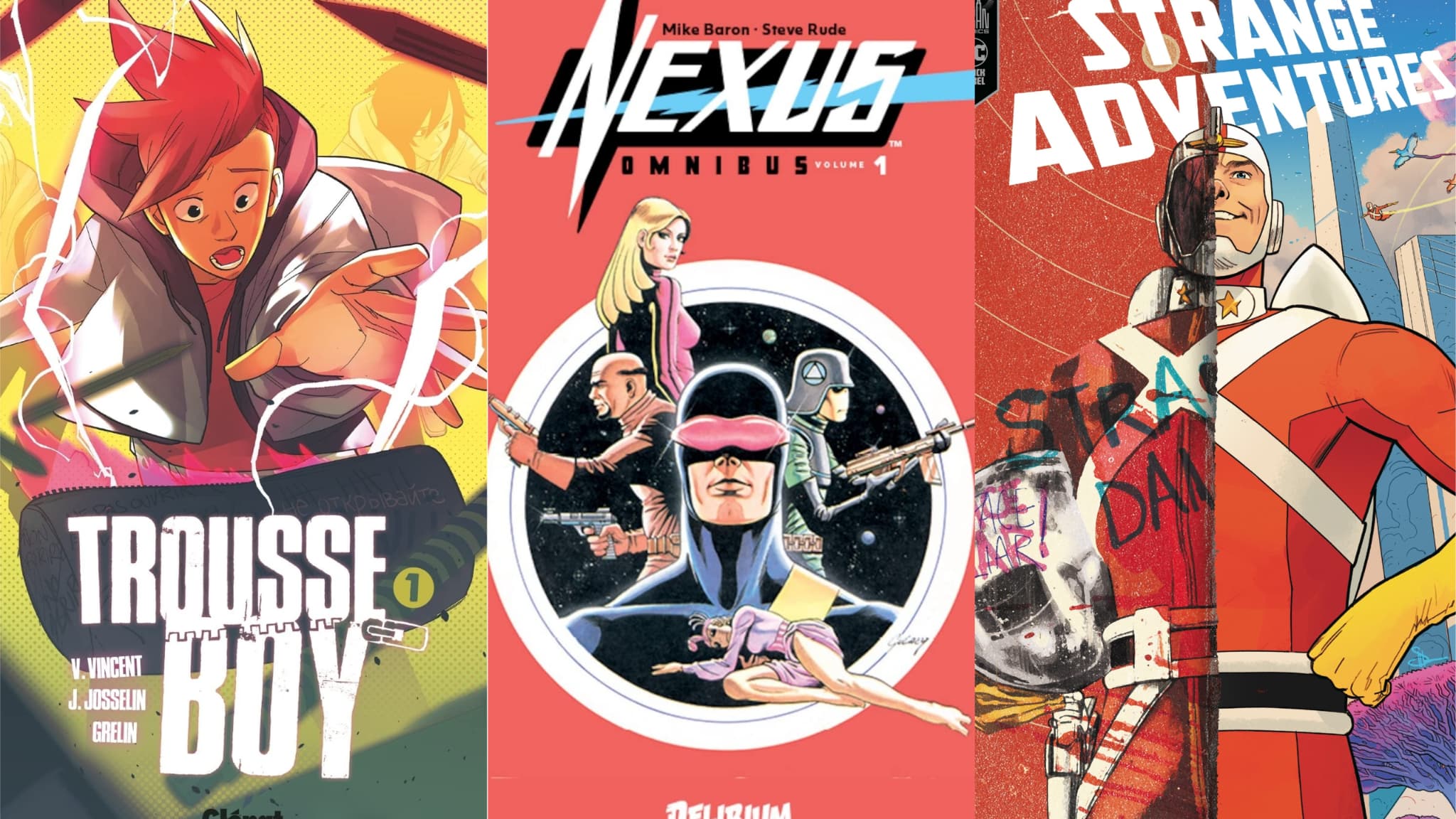 Deux BD avec des super-héros inédits