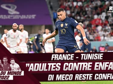 Tunisie 1-0 France "On aurait dit des adultes face à des enfants" Di Meco reste confiant 