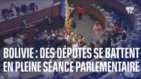 En Bolivie, des députés se battent en pleine séance parlementaire