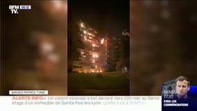Rhône: l'incendie à Sainte-Foy-lès-Lyon maîtrisé par les pompiers