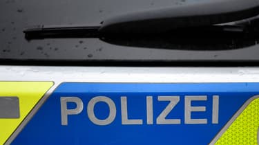 Une voiture de la police allemande (PHOTO D'ILLUSTRATION)