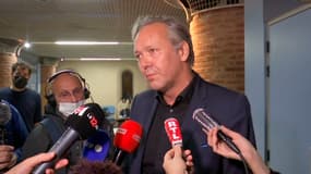 Me Sylvain Cormier, avocat de Karim Benzema, à Versailles le 20 octobre 2021