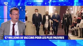 "Emmanuel Macron a été le pionnier sur ces questions de don de doses de vaccin", Cyrille Pierre - 30/10