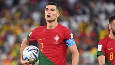 Cristiano Ronaldo avec le Portugal contre le Ghana au Mondial 2022
