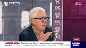 Coronavirus: la Chine qui envoie un million de masques à la France, "ce n'est pas de la solidarité, c'est de la com", estime le Pr Gilles Pialoux
