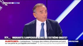 Lampedusa : "Lorsque des milliers d'hommes arrivent sur une petite île, ça s'appelle une invasion", Éric Zemmour - 17/09