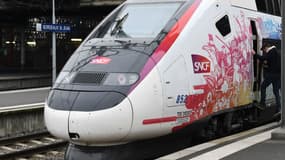 Image d'illustration - L'un des nouvelles rames de TGV sur la ligne Paris-Bordeaux.