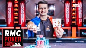 RMC Poker Show - "J’ai du mal à réaliser " confie Léo Soma après avoir remporté un bracelet aux WSOP 